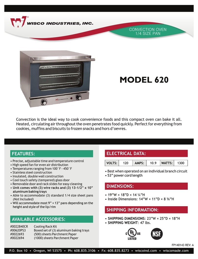 Wisco Industries 620 user manual