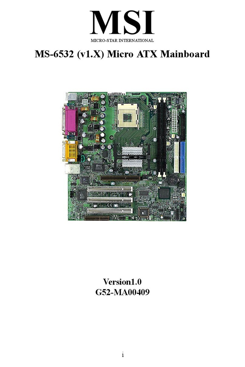MSI MS-6532 User manual MSI MS-6532 User manual