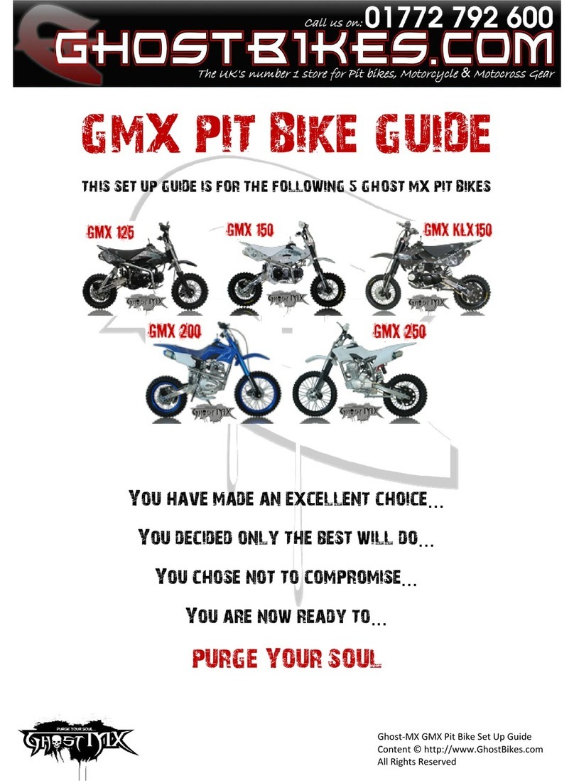 GhostBikes GMX KLX 150 user guide
