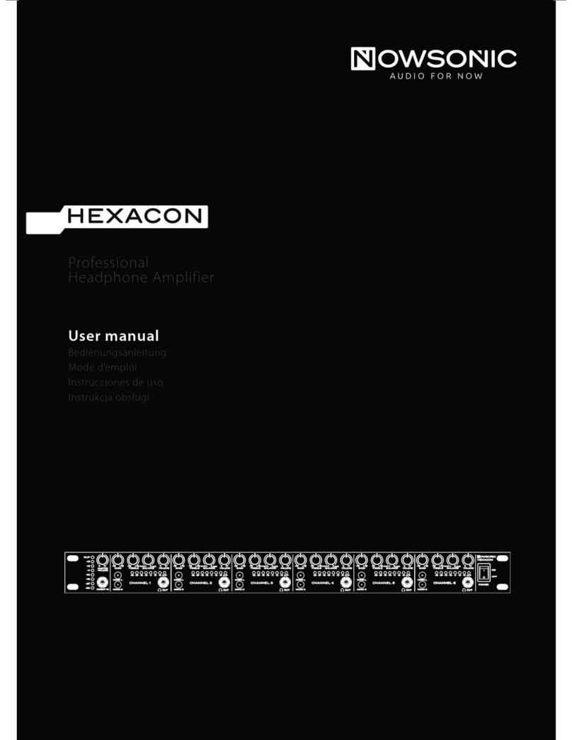 Nowsonic Hexagon user manual