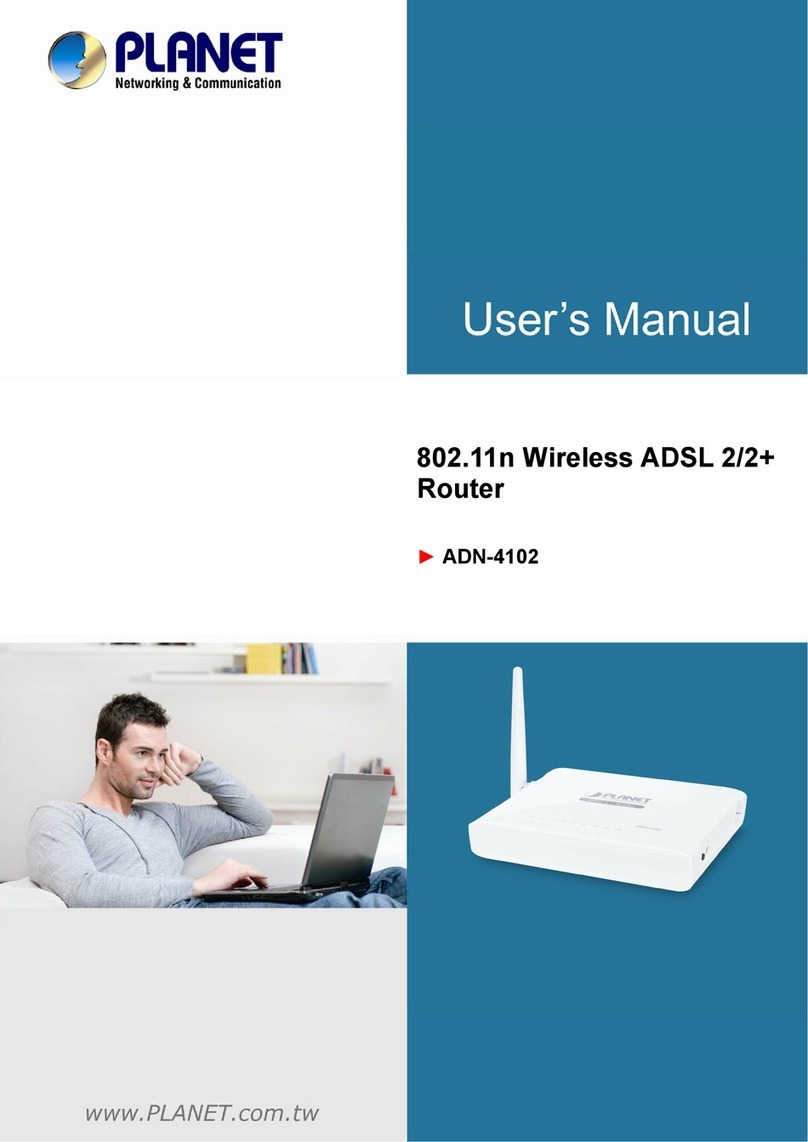 Planet AND-4102 User manual