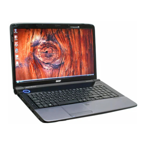 Acer Aspire 7738 Series User manual Acer Aspire 7738 Series User manual