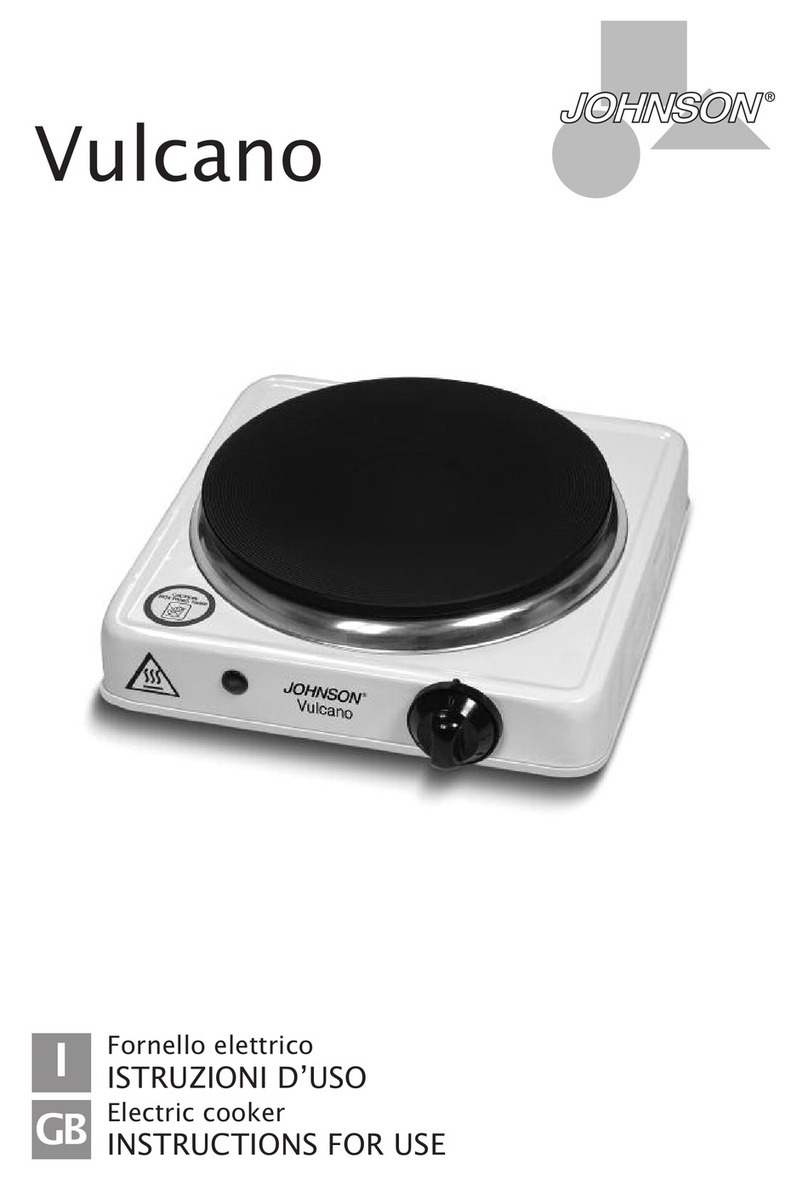 Johnson Vulcano User manual