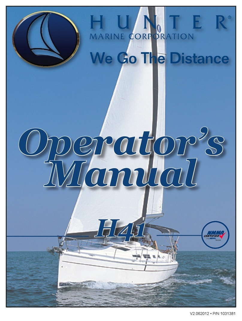 Hunter Marine H41 Operator's manual