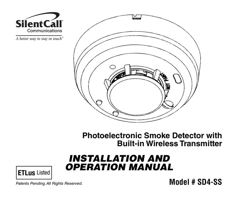 Silent Call Communications SD4-SS Installation and operation manual