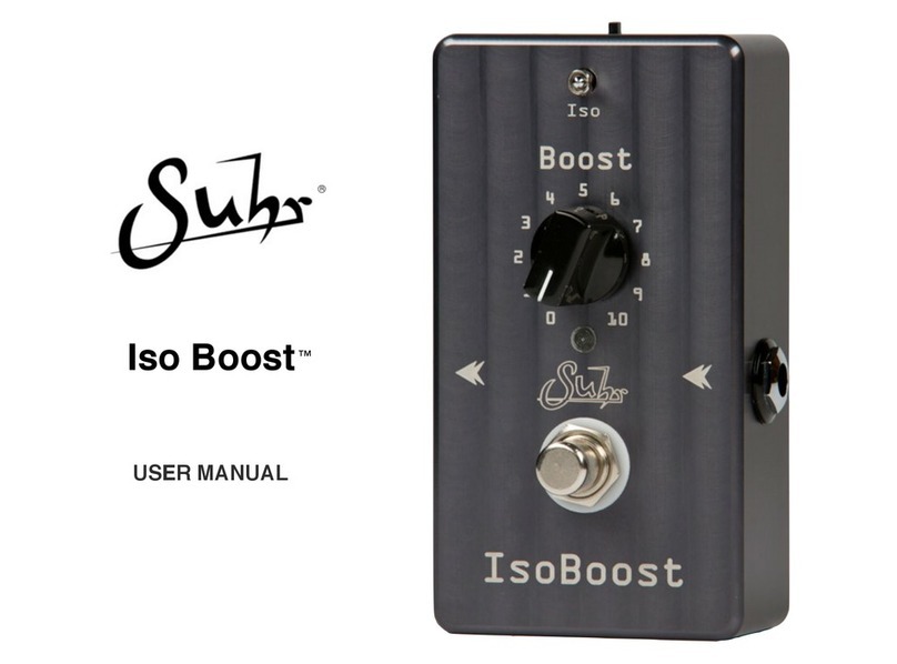 Suhr Iso Boost user manual