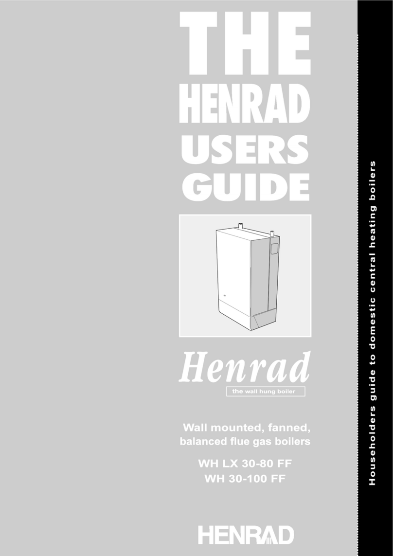 IDEAL Henrad WH LX30FF user guide