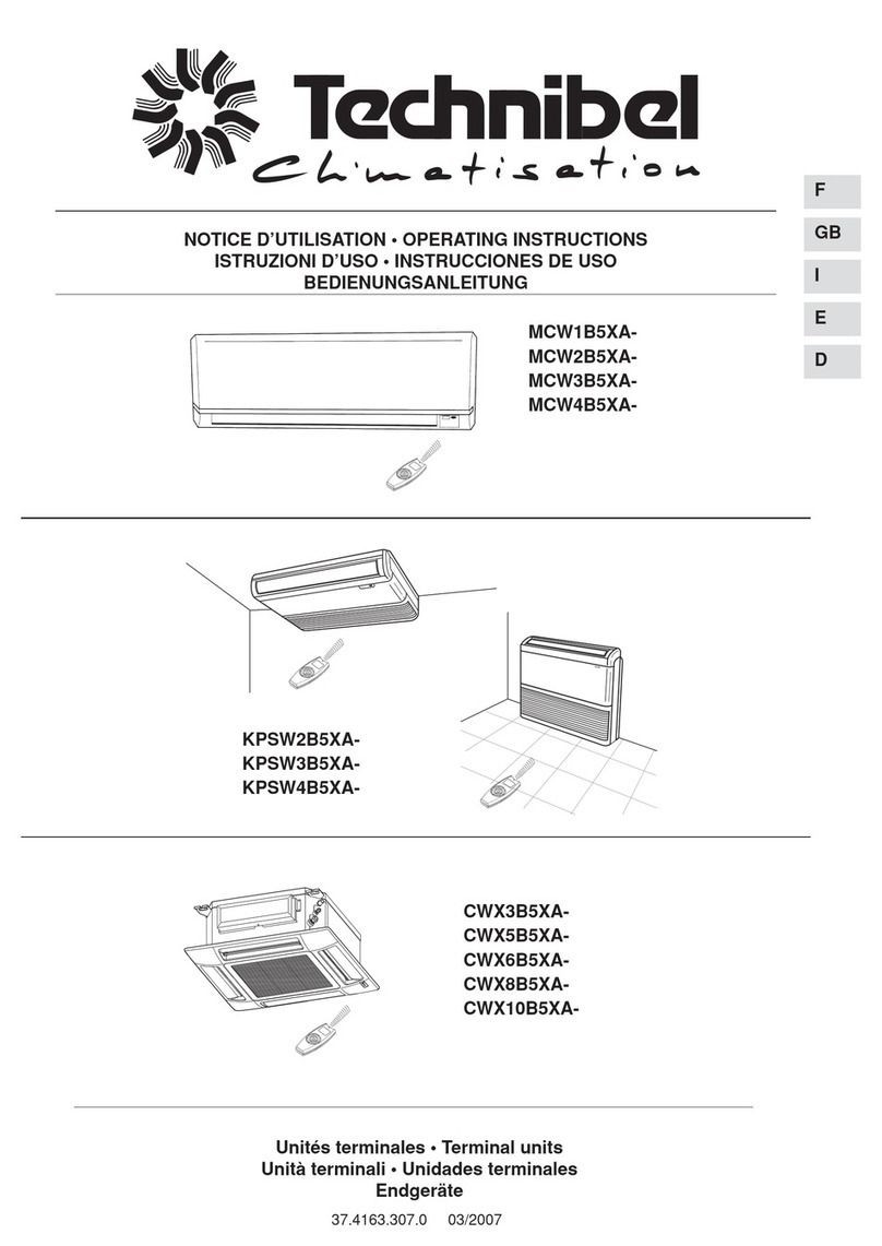 Technibel MCW1B5XA User manual
