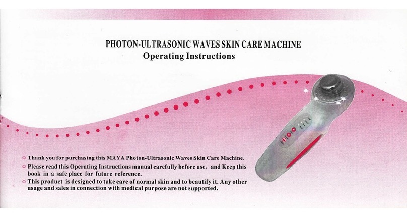 MAYA Photon-Ultrasonic operating instructions MAYA Photon-Ultrasonic operating instructions