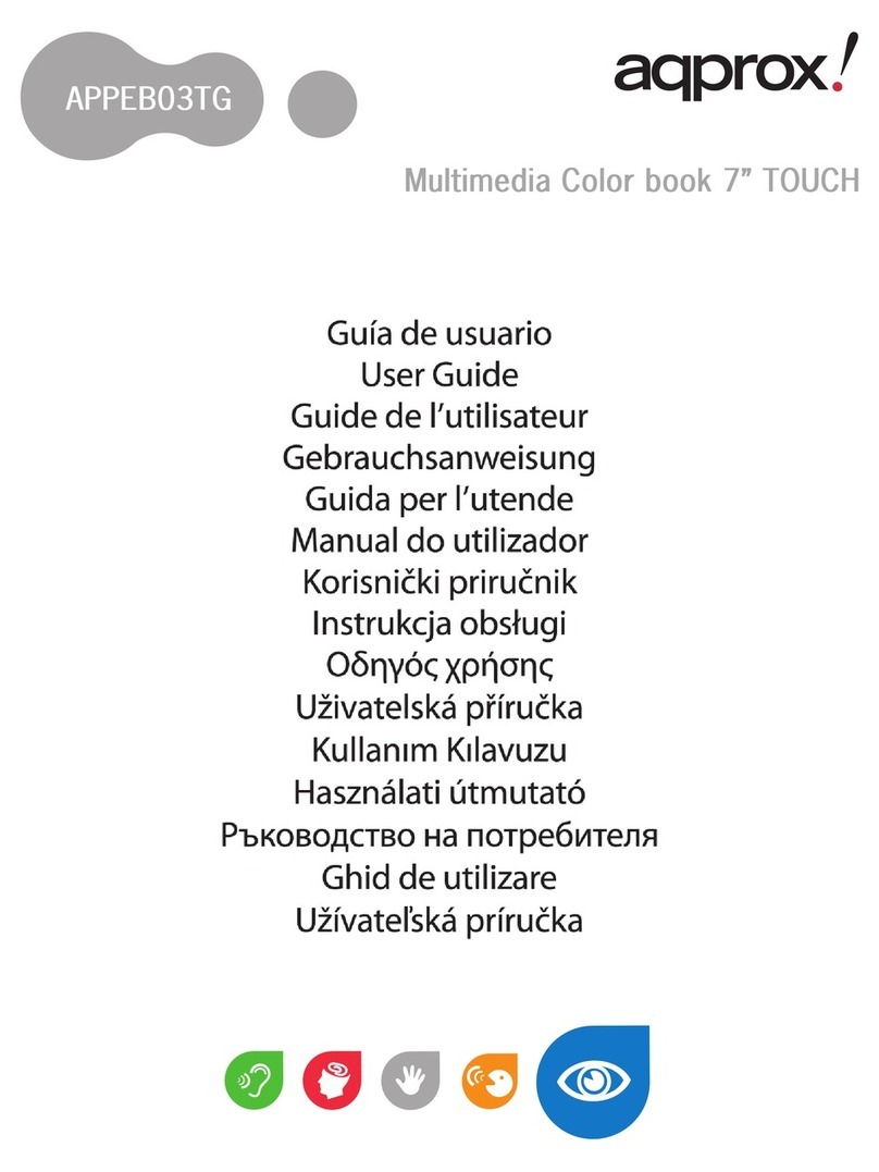 aqprox! eBook APPEB03TG User manual