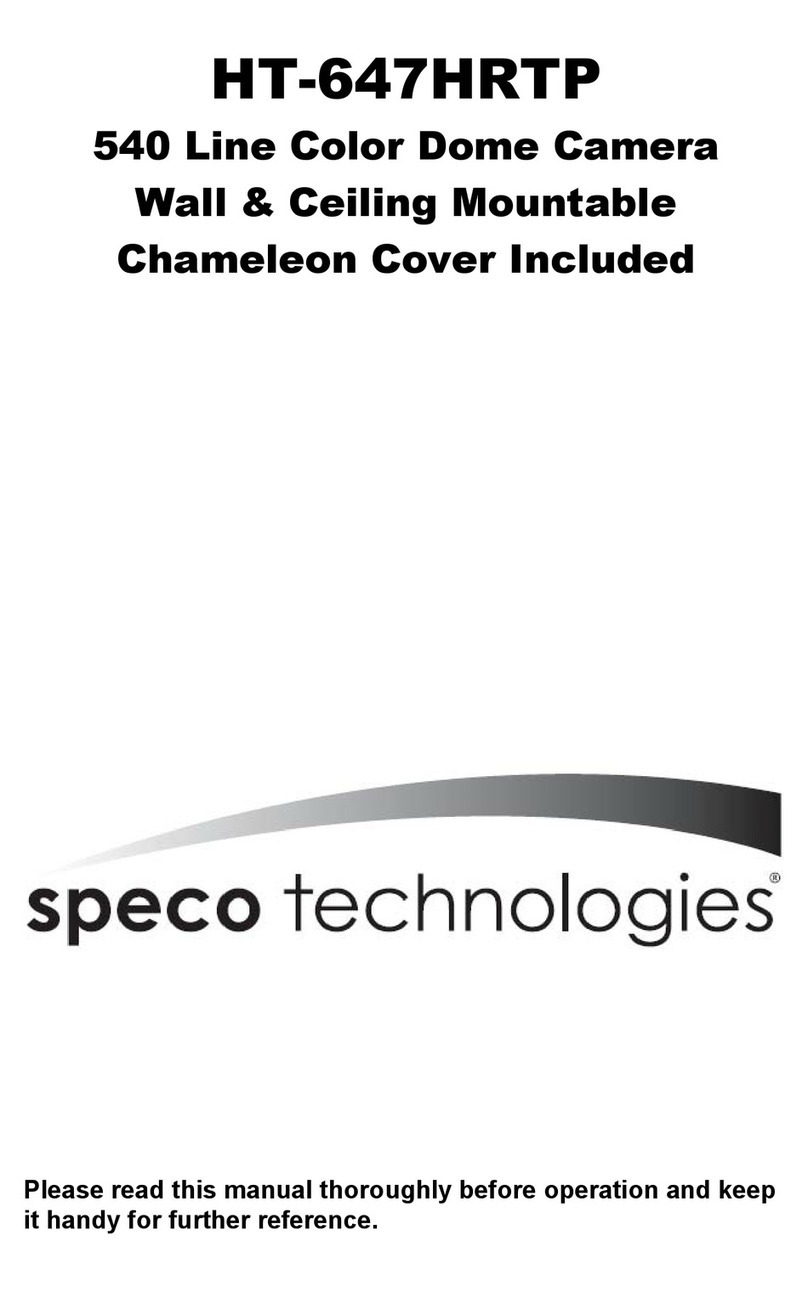 Speco HT-647HRTP User manual