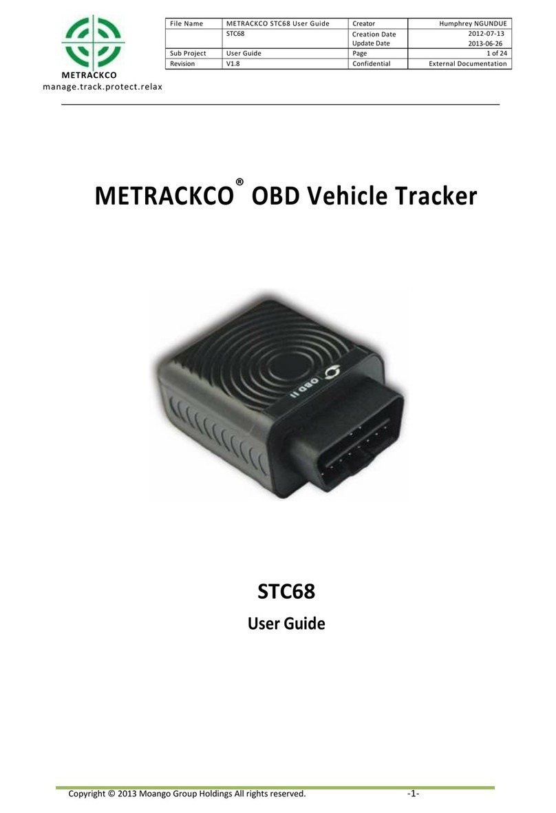 METRACKCO STC68 user guide