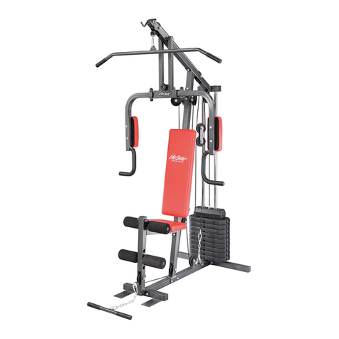 Life Gear 63140 G5/HOME GYM owner's manual