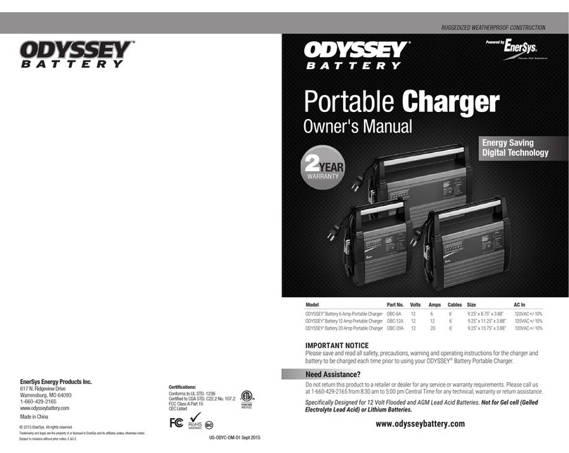 Odyssey OBC-6A owner's manual