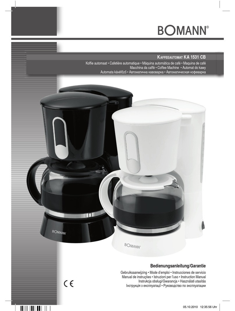 BOMANN KA 1531 CB instruction manual