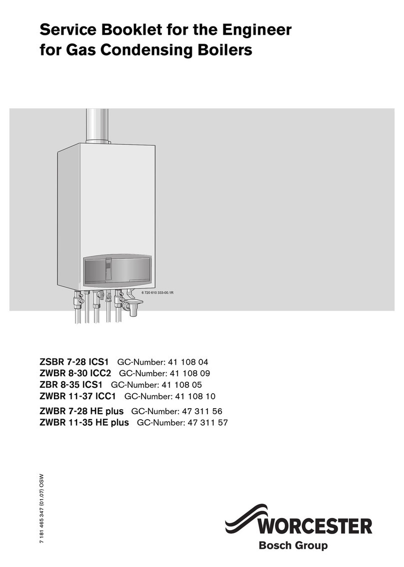 Worcester ZSBR 7-28 ICS1 Service booklet