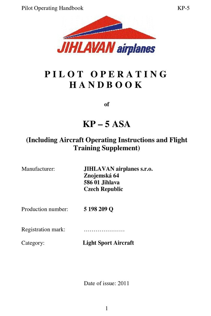 Jihlavan KP-5 ASA Pilot operating handbook