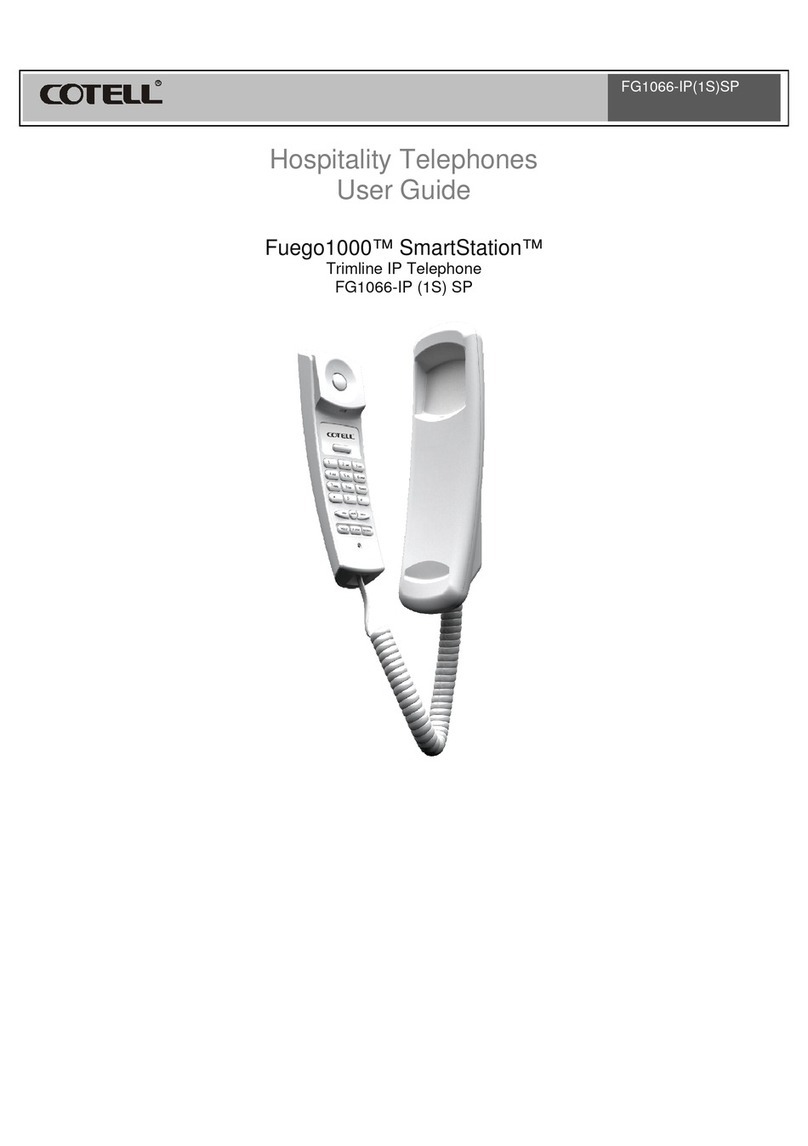 Cotell Fuego1000 FG1088-AW (2S) SP user guide Cotell Fuego1000 FG1088-AW (2S) SP user guide