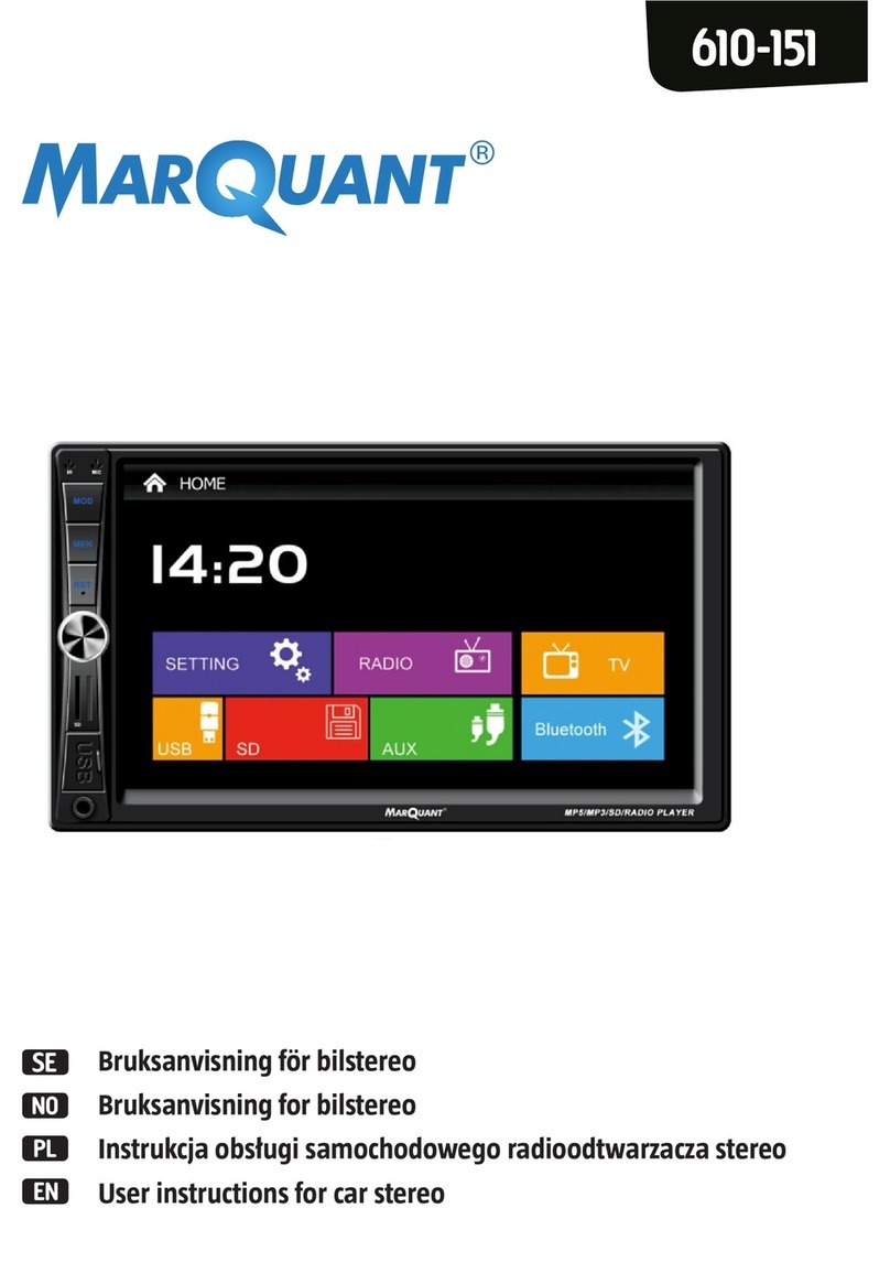 Marquant 610-151 Installation instructions