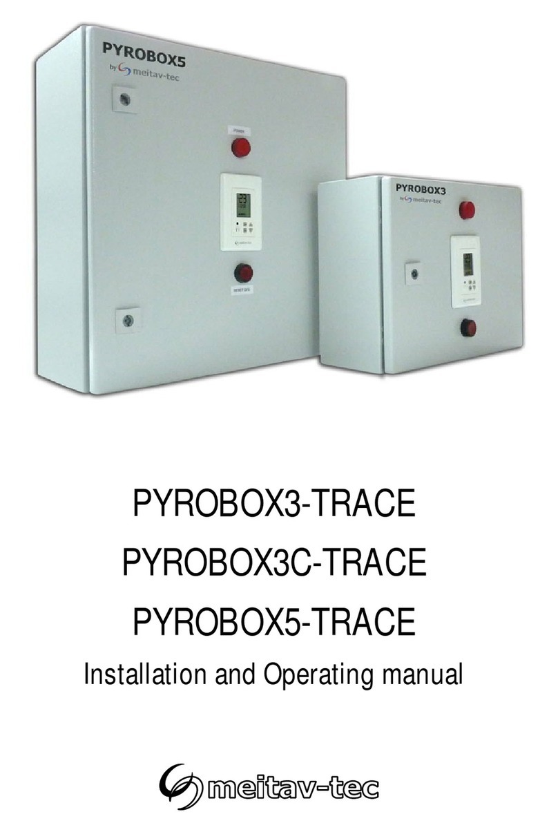 meitav-tec PYROBOX3-TRACE User manual