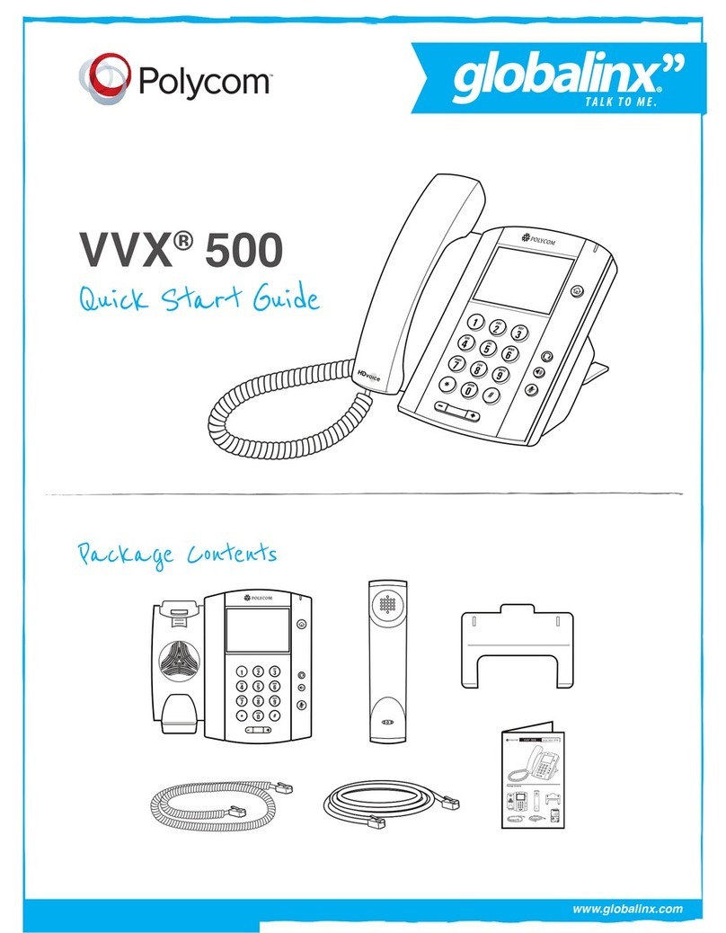 Polycom VVX 500 series User manual