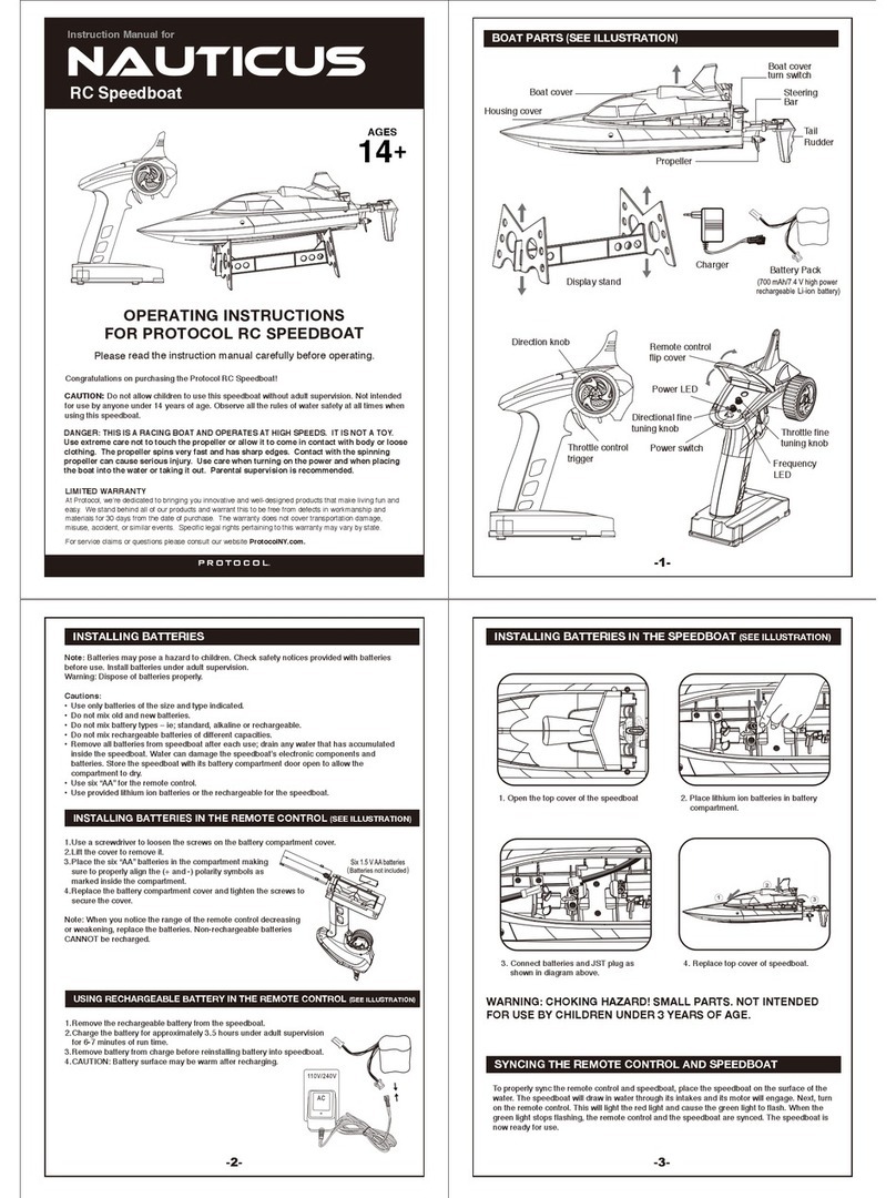 Protocol Nauticus 6182-3R User manual