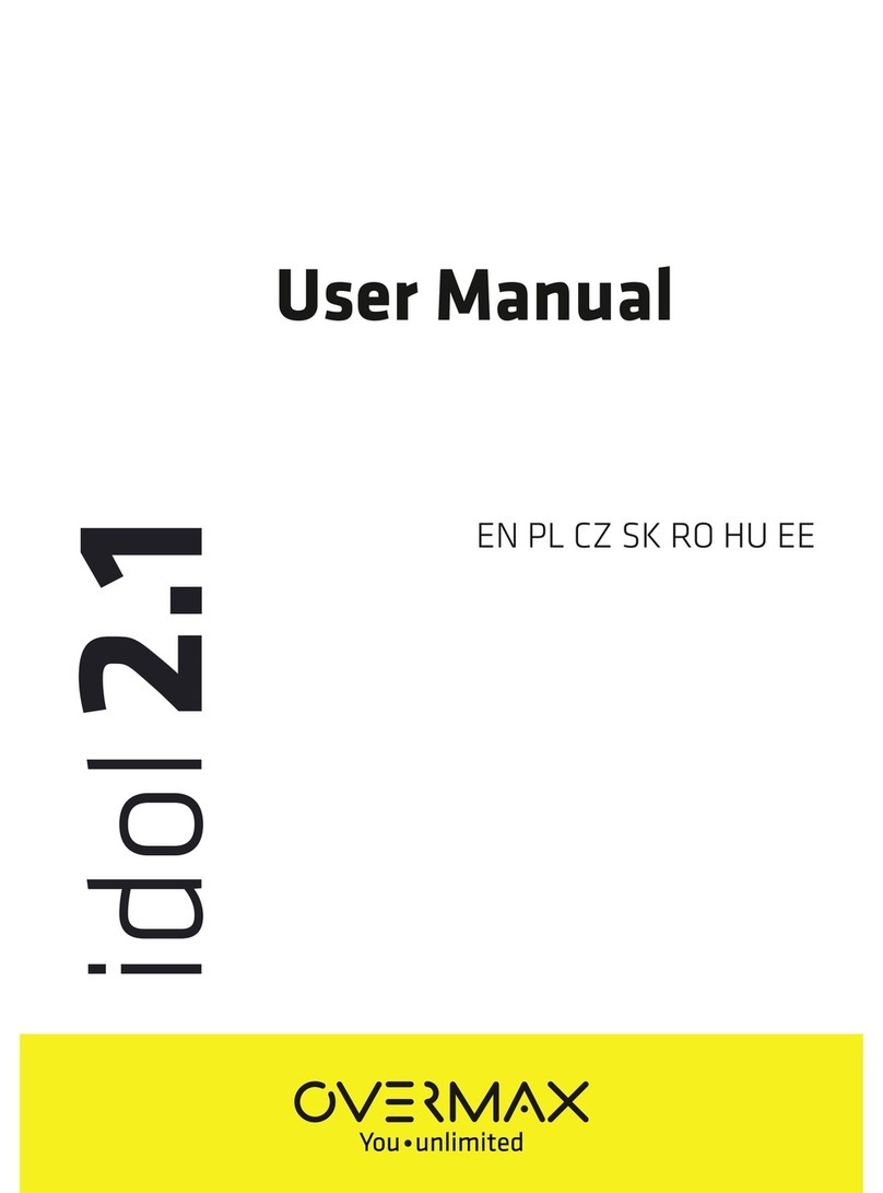 Overmax Idol 2.1 User manual
