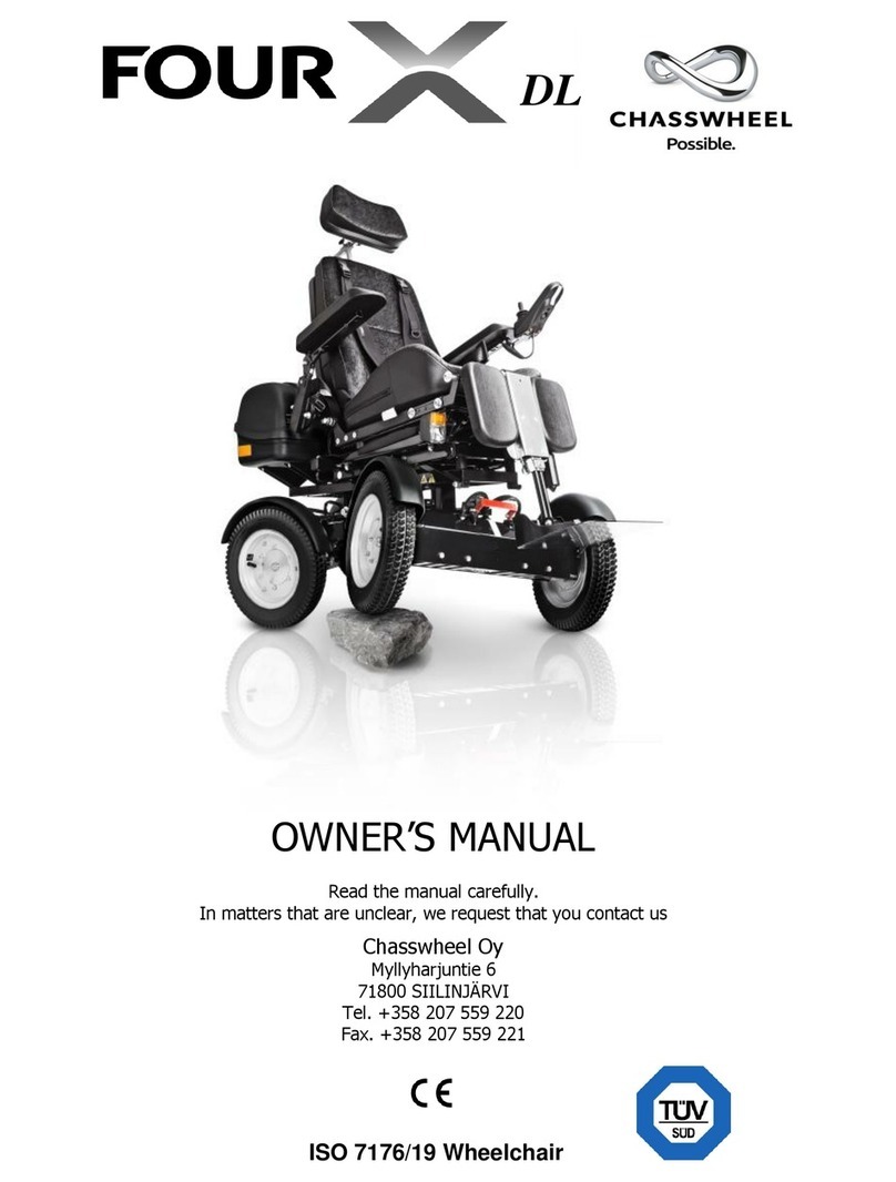 Chasswheel CW4 FOUR X DL User manual
