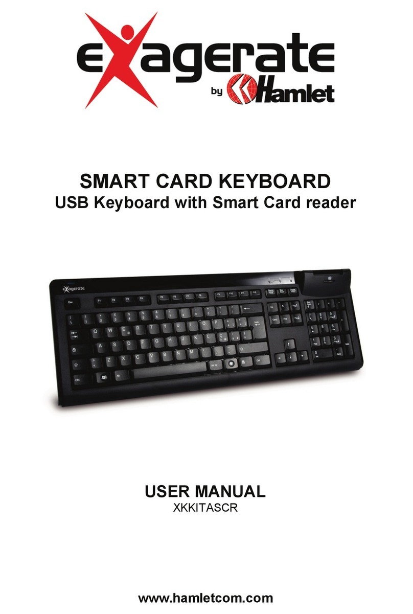 Exagerate XKKITASCR user manual