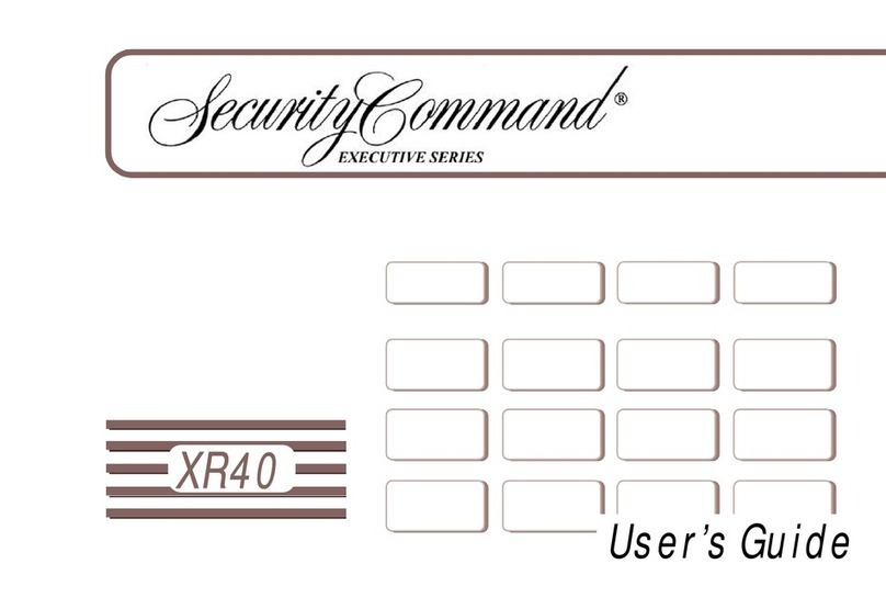 Digital Monitoring Products XR40 Security Command Executive Series User manual