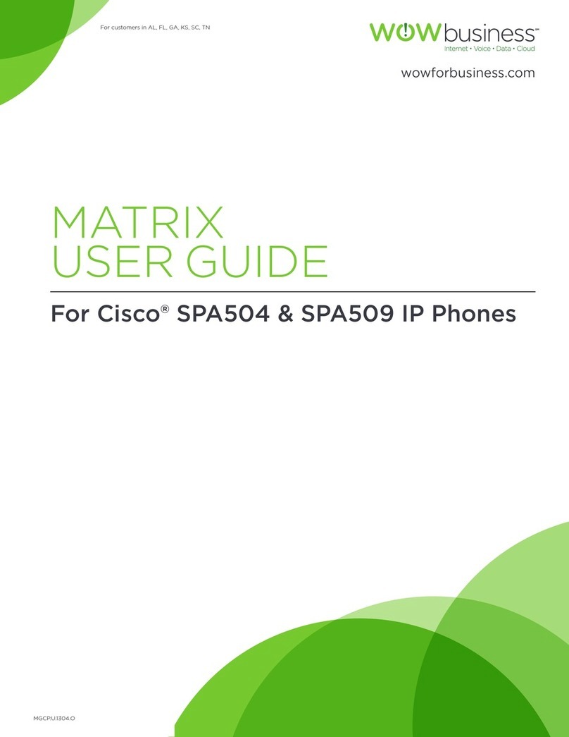 Cisco SPA504 User manual