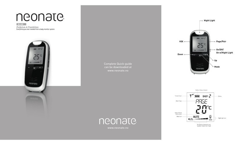 Neonate BU-65D quick guide