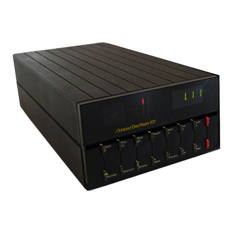 Meridian 207 Pro instruction manual