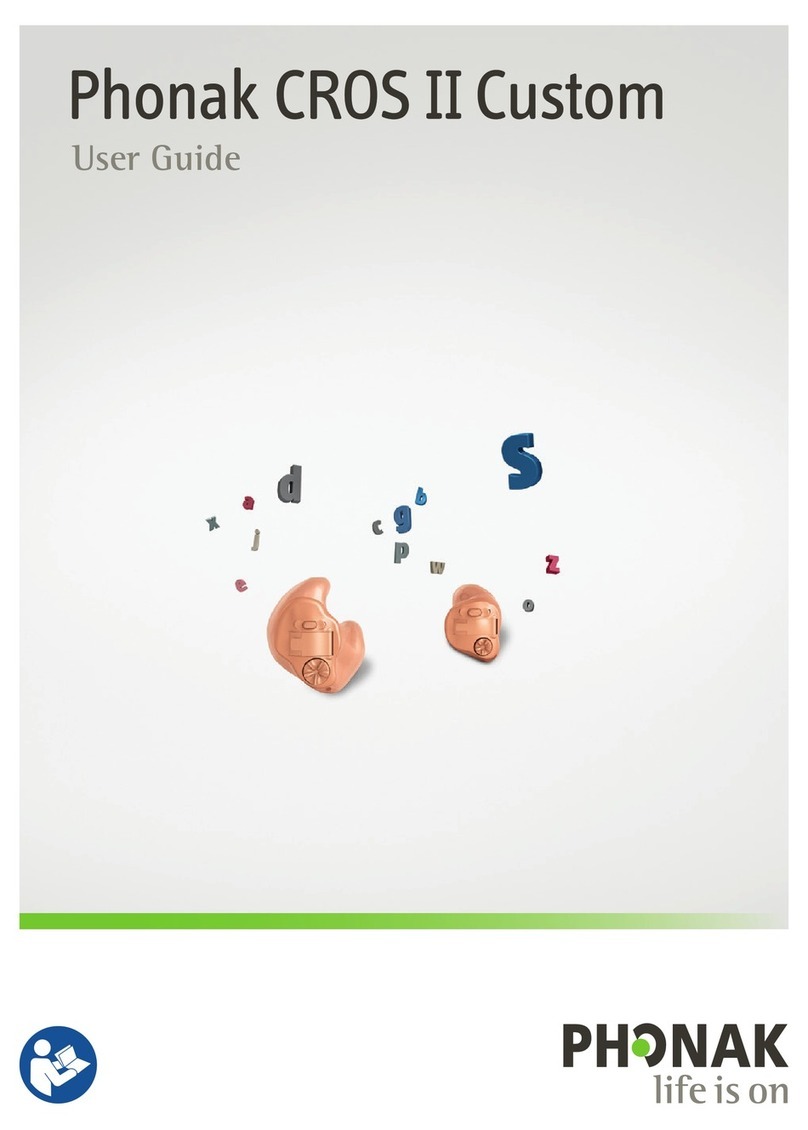 Phonak CROS II-312 User manual