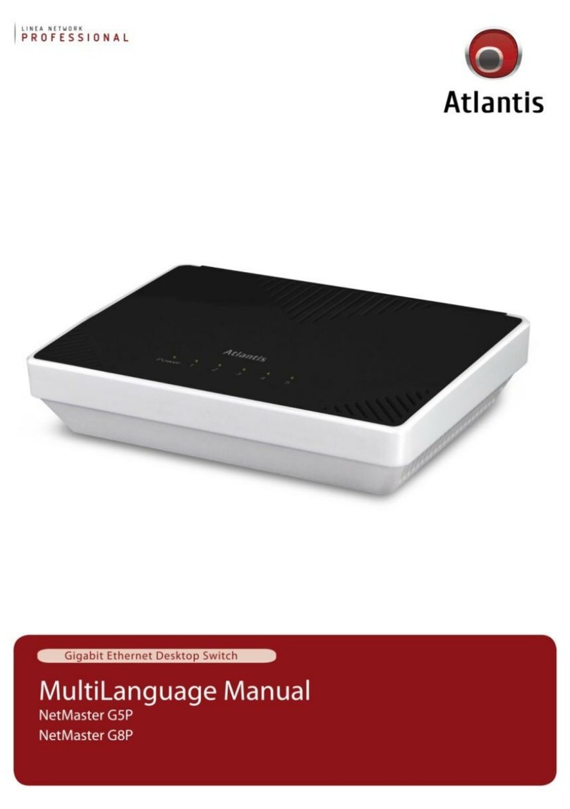 Atlantis NetMaster G5P manual