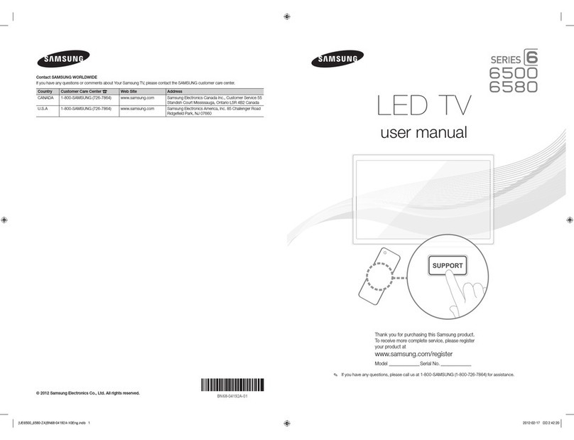 Samsung 6580 Series user manual