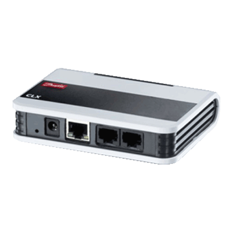 Danfoss CLX Home User manual