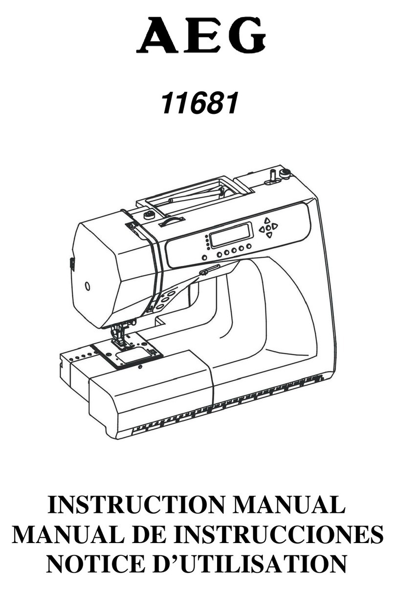 AEG 11681 instruction manual