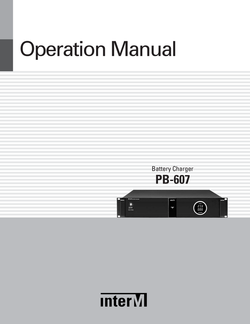 Inter-m PB-607 Operation manual