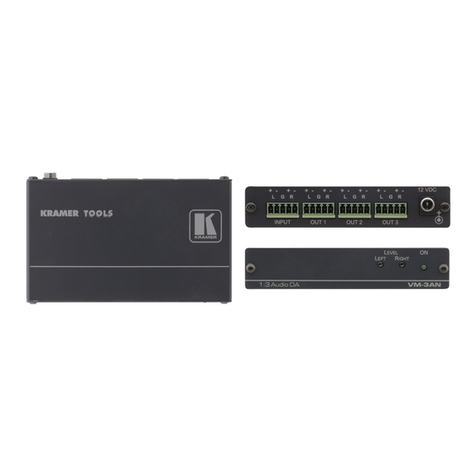 Kramer VM-3AN User manual