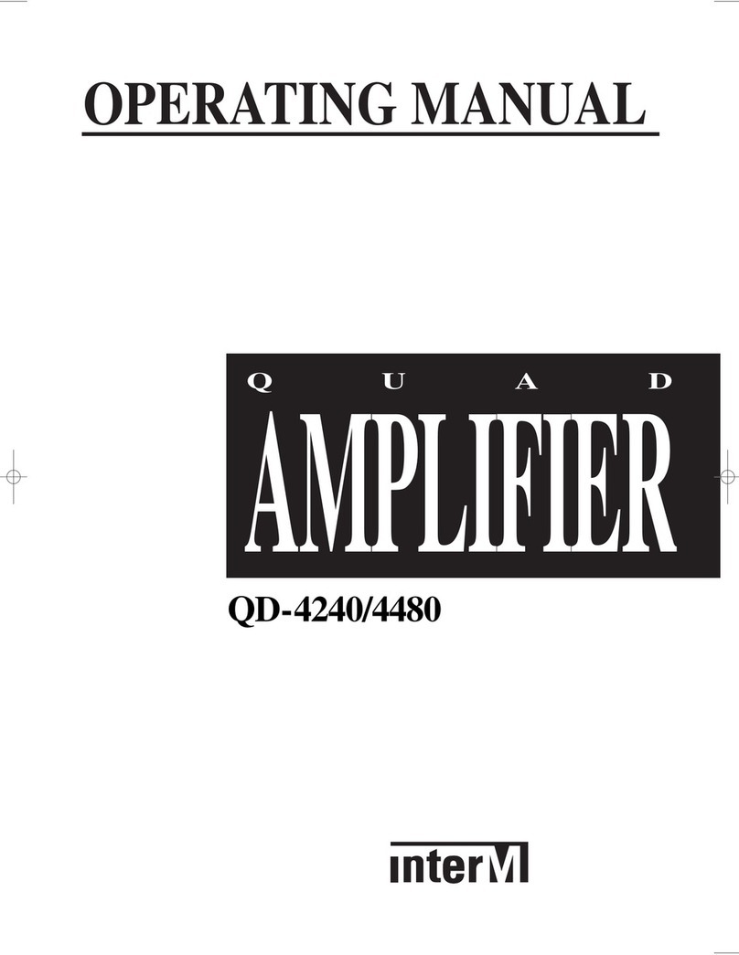 Inter-m QD-4240 User manual Inter-m QD-4240 User manual