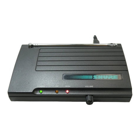 Shure T series user guide