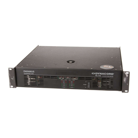 Dynacord PCL 1245 User manual