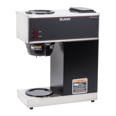 Bunn VPR Series Troubleshooting guide