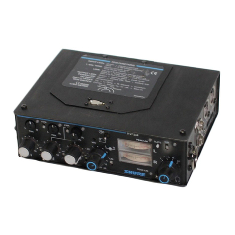 Shure FP32 user guide
