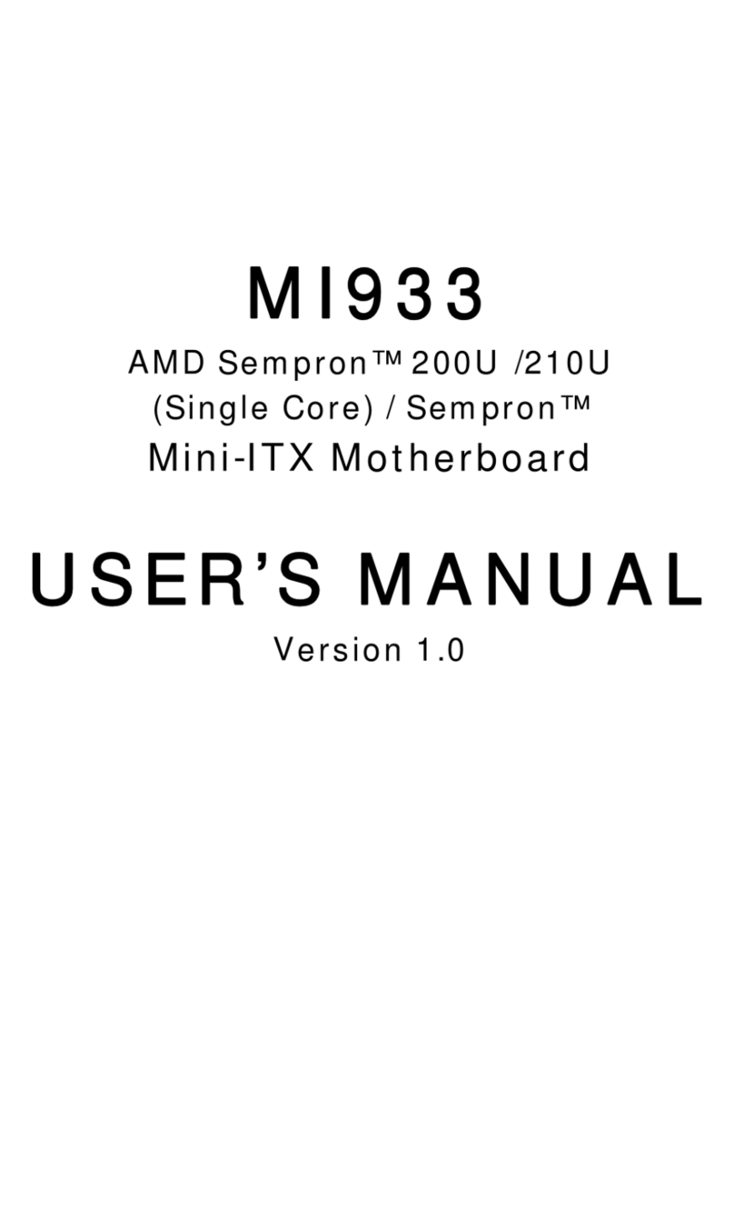 IBASE Technology MI933 user manual