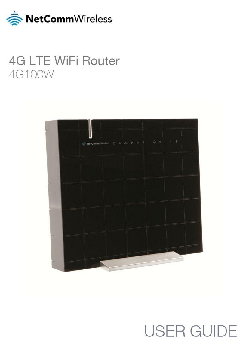 NetComm 4G100W-01 User manual NetComm 4G100W-01 User manual