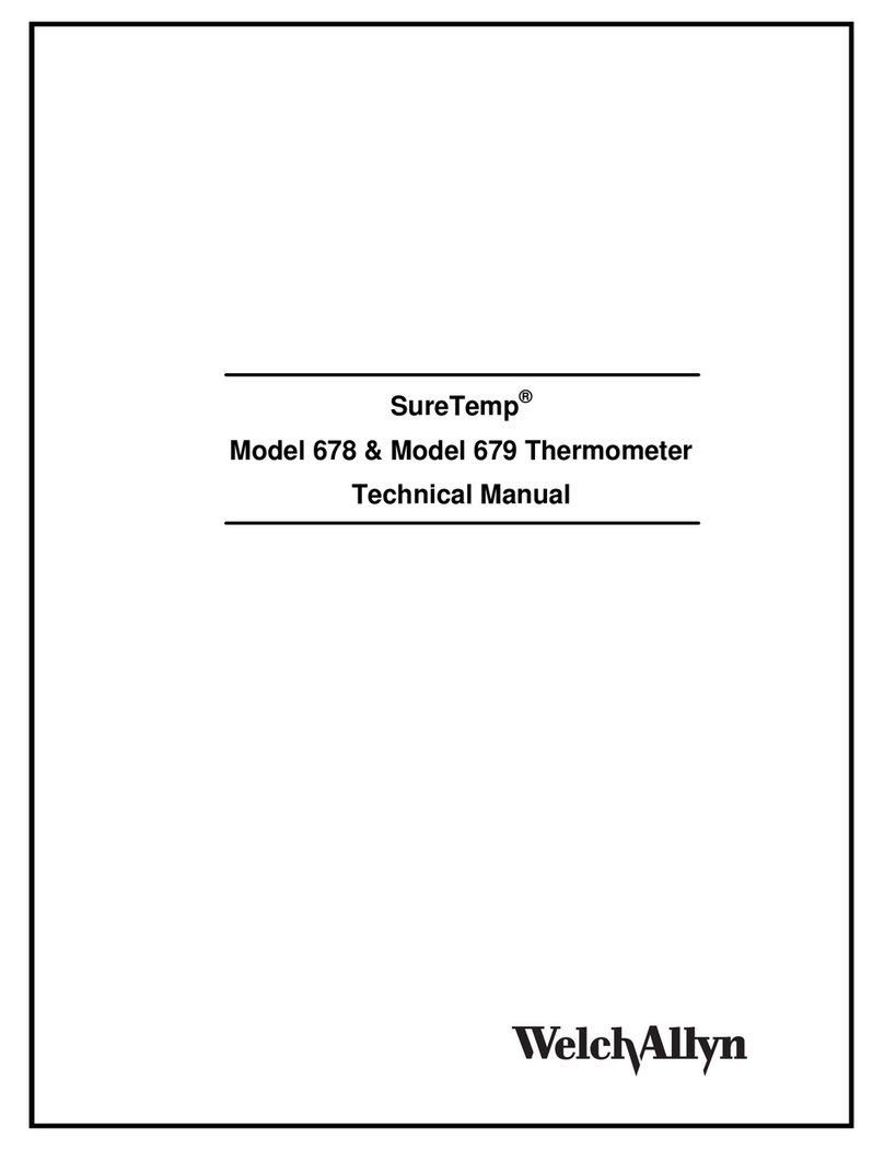 Welch Allyn SureTemp 678 User manual
