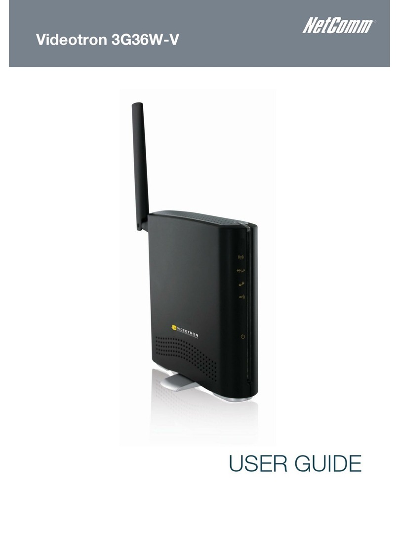 NetComm Videotron 3G36W-V user guide