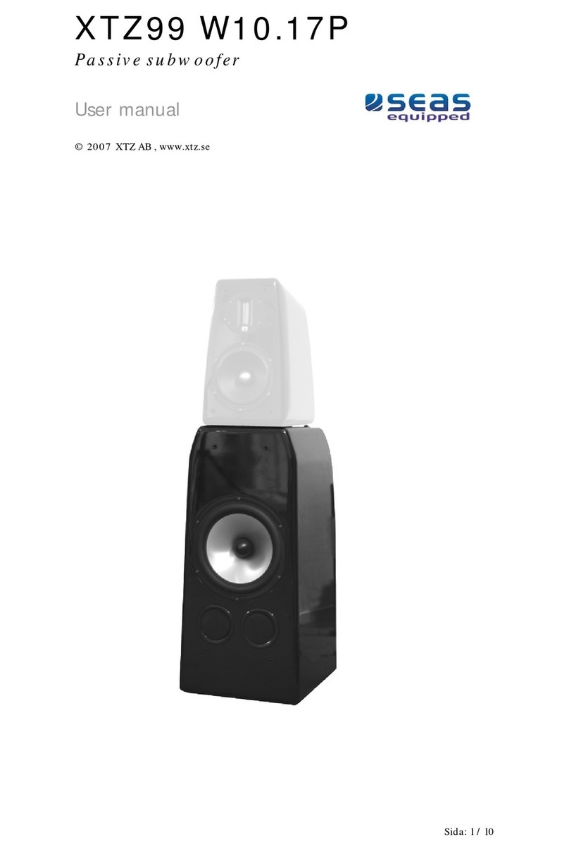 XTZ XTZ99 W10.17P user manual